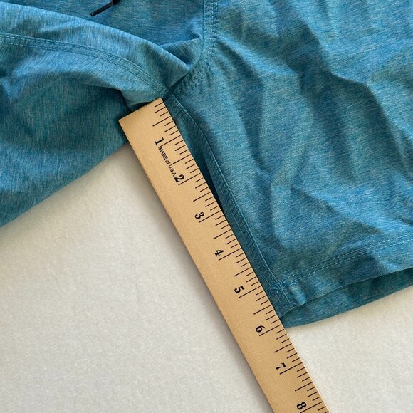 Hurley One & Only Crossdye 17" Volley Shorts Blue Mens Size S NWT - Picture 5 of 11